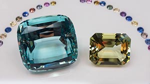 Large Aquamarines 