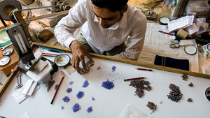 Size Range of Tanzanite 
