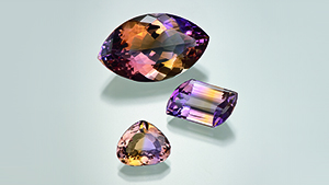Ametrine from Yuruty, Bolivia Ametrine from Yuruty, Bolivia
