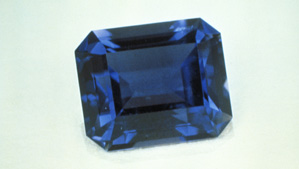 Because it is usually transparent and relatively free of inclusions, iolite is often faceted in the step-cut style. - Mike Havstad
