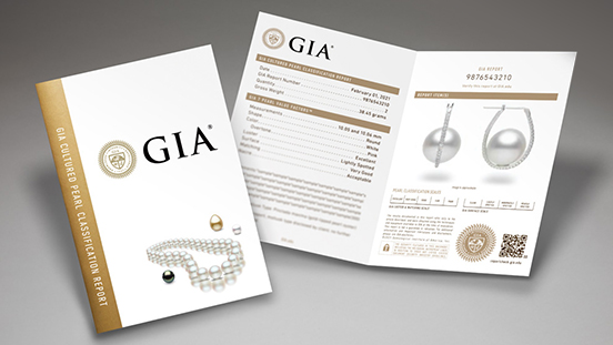 Cultured Pearl Classification Report for cultured pearls