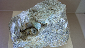 Aquamarine from San Luis Potosí State in northern Mexico Aquamarine from San Luis Potosí State in northern Mexico