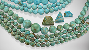 Recent production of turquoise from Polk County, Arkansas Recent production of turquoise from Polk County, Arkansas