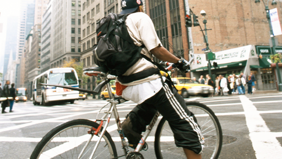 New bike lanes let you pedal your way to class.