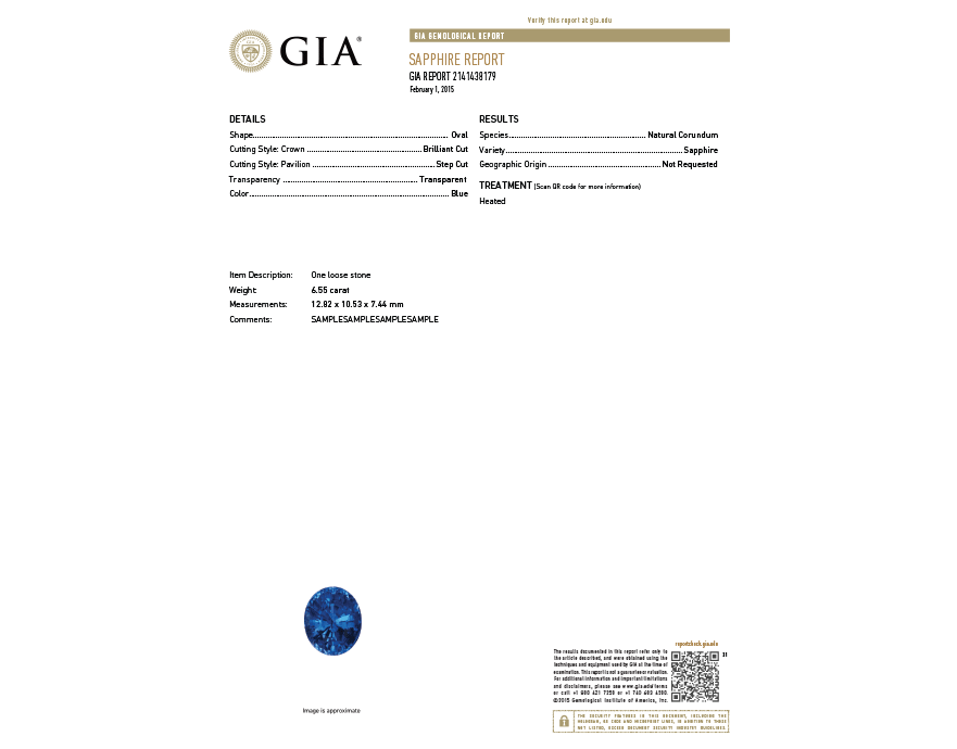 Identification Report Identification Report